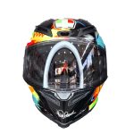کلاه کاسکت فک ثابت AGV مستر کوالیتی مشکی رنگی - تصویر 3