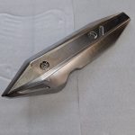 کاور اگزوز کلیک نقره ای